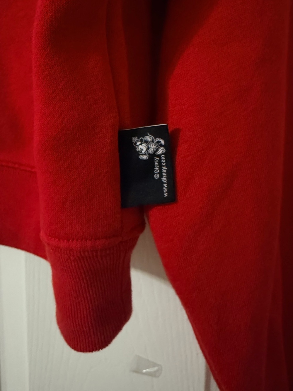 GAP Red Crewneck Sweatshirt with Minnie Mouse Graphic - Picture 5 of 7